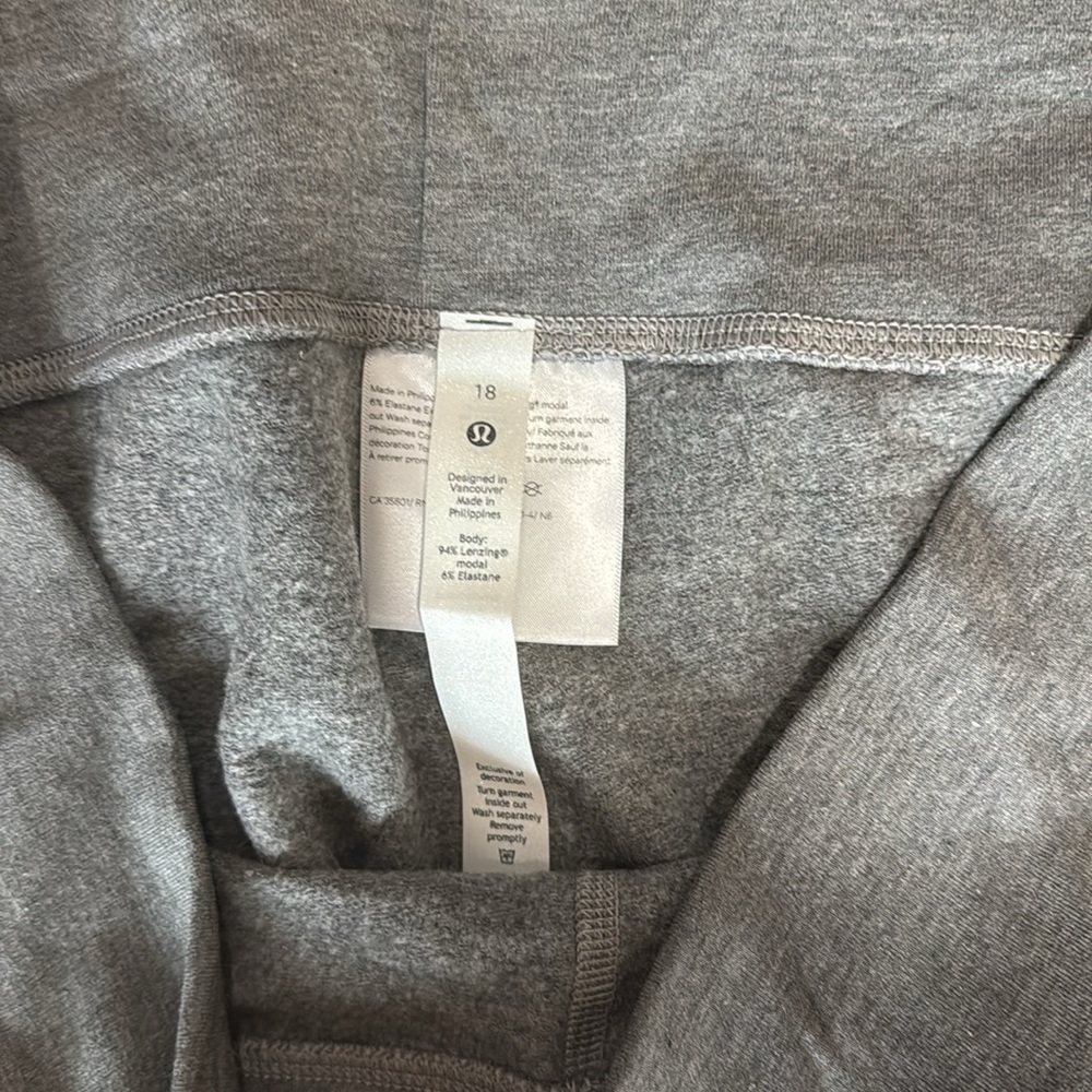 NWT Lululemon Wunder Lounge Super-High-Rise Tight 28" Heathered Core Med… - Picture 7 of 10
